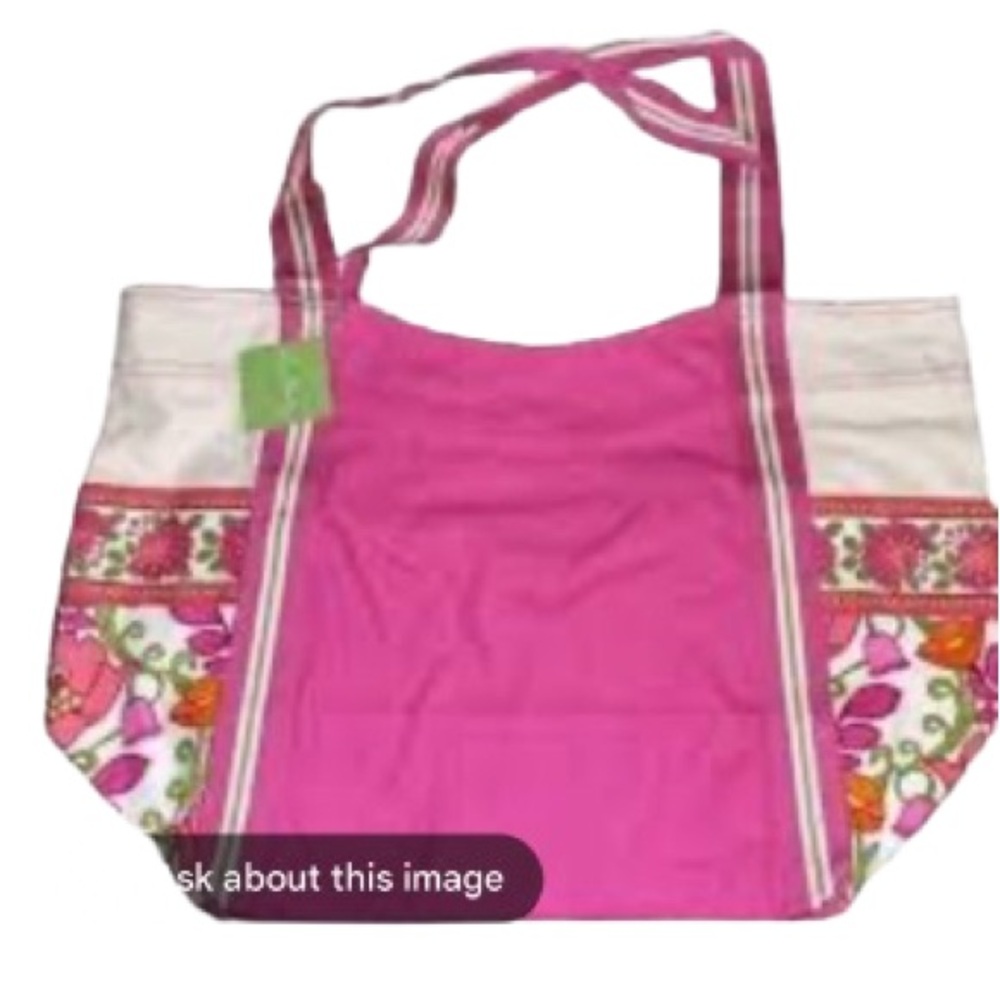Vera Bradley Pink and White Mini Bag